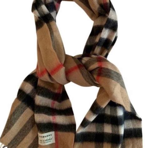 how to recognize original burberry scarf|Burberry giant check print scarf.